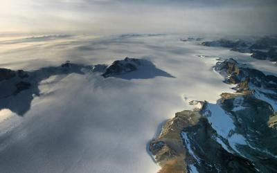 Čarokrásné scenérie antarktického vnitrozemí