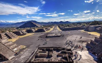 Teotihuacan Avenue of Dead