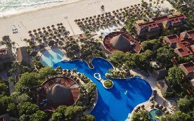 Aerial View Pool 