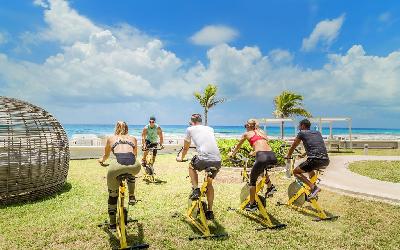 Outdoor Spinning Lesson